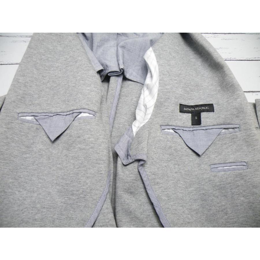 オールシーズン◎　BANANA REPUBLIC（バナナリパブリック）コットンサックジャケット｜ライトグレー｜サイズ：S（肩幅：42cm）｜USED　メンズ | BANANA REPUBLIC | 06