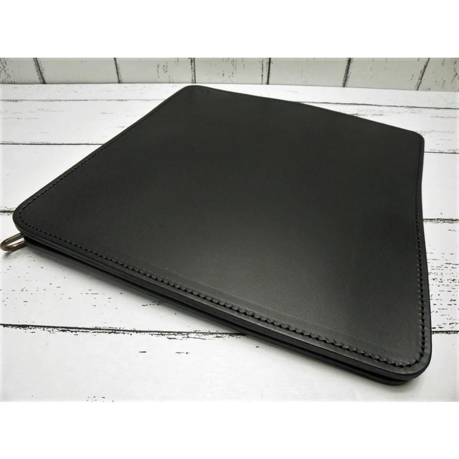 【未使用】#革蛸謹製　 台形ロングウォレット　1stオールドタイプ 姫路レザーワレット【ブラック（黒）】長財布(小銭入れ）|一点物｜ポイント消化 | 革蛸 | 10