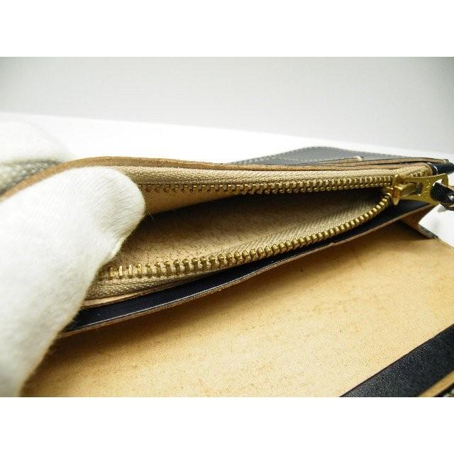 革蛸 【未使用】革蛸謹製 台形ロングウォレット フレンチプレミアム  