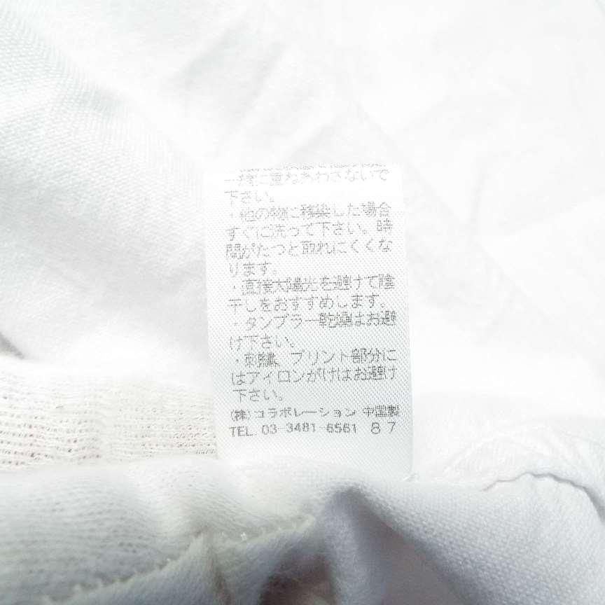 【苺（いちご）好きな方に◎】未使用 Laundry（ランドリー）タグ付　ポカドット（ストロベリー） 長袖 シャツ｜ホワイト系｜サイズ：L｜ユニセックスOK｜over30｜12