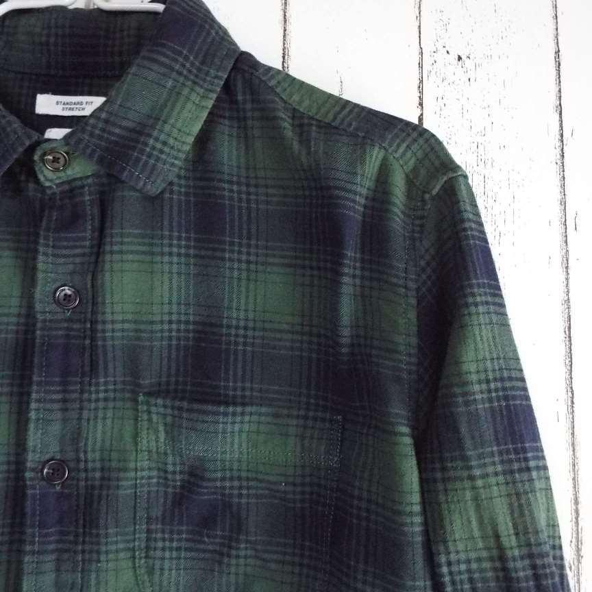 KAPITAL　長袖　シャツ　変形　XSサイズ　グリーン Shirt (Short Sleeve) | KAPITAL