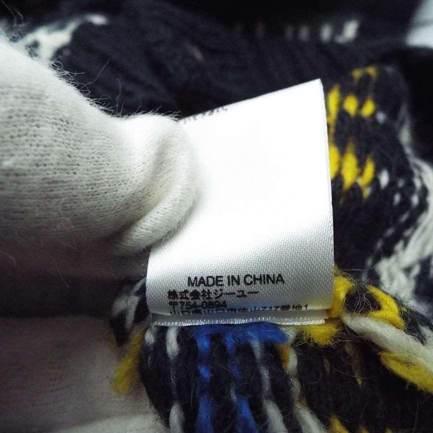 中古 ユニクロ ニットベスト メンズ Uniqlo レディース 紺 56 プルオーバー S