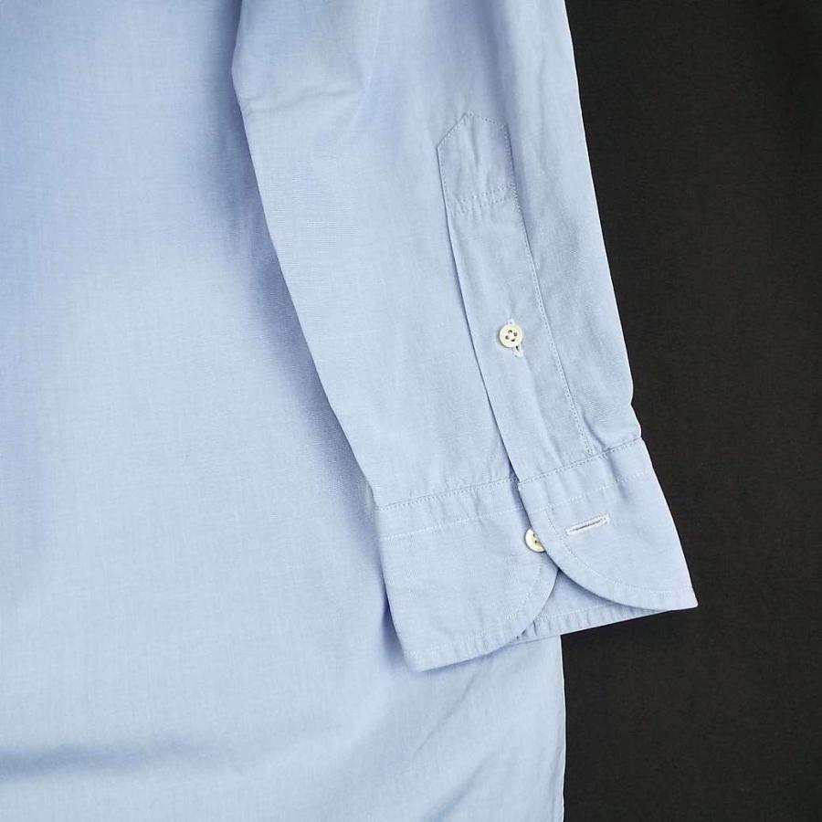 【UNITED ARROWS】ユナイテッドアローズ　日本製　ワイドカラー　長袖シャツ（Ｙシャツ）ブルー｜サイズ：40｜USED｜メンズ｜over30｜06