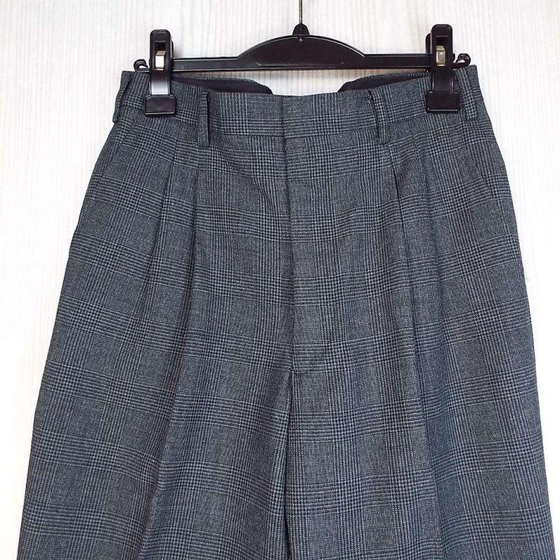 90年代・昭和スタイル】貴妃子 グレンチェック ツータック 90年代・昭和スタイル】貴妃子 グレンチェック ツータック