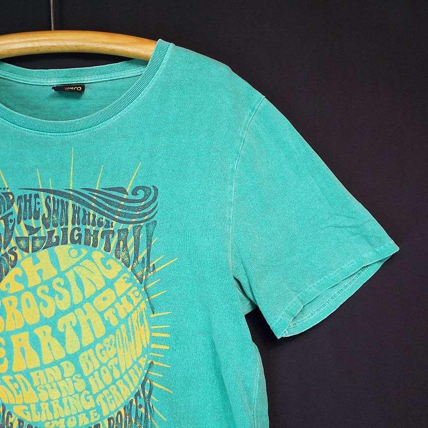 【エイジングTシャツ】CORISCO コリスコ 文字プリ ダブルプリント 半袖 Tシャツ｜サイズ：4（Lサイズ程度）｜USED　ポイント消化 | CORISCO | 03