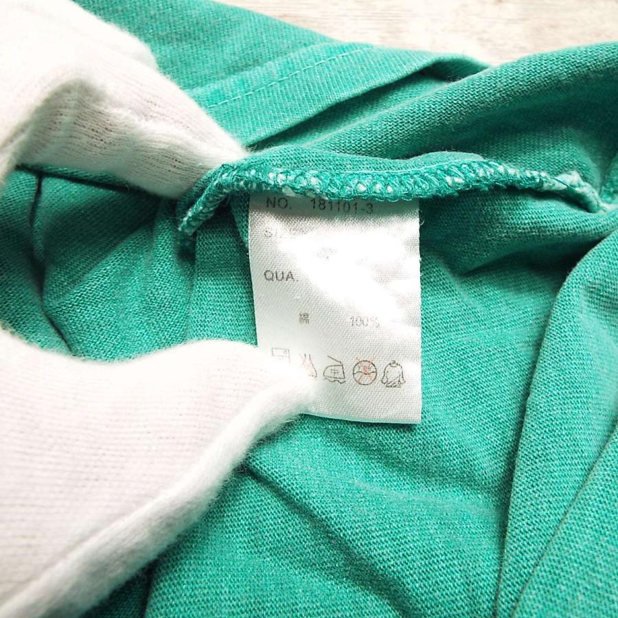 【エイジングTシャツ】CORISCO コリスコ 文字プリ ダブルプリント 半袖 Tシャツ｜サイズ：4（Lサイズ程度）｜USED　ポイント消化 | CORISCO | 06