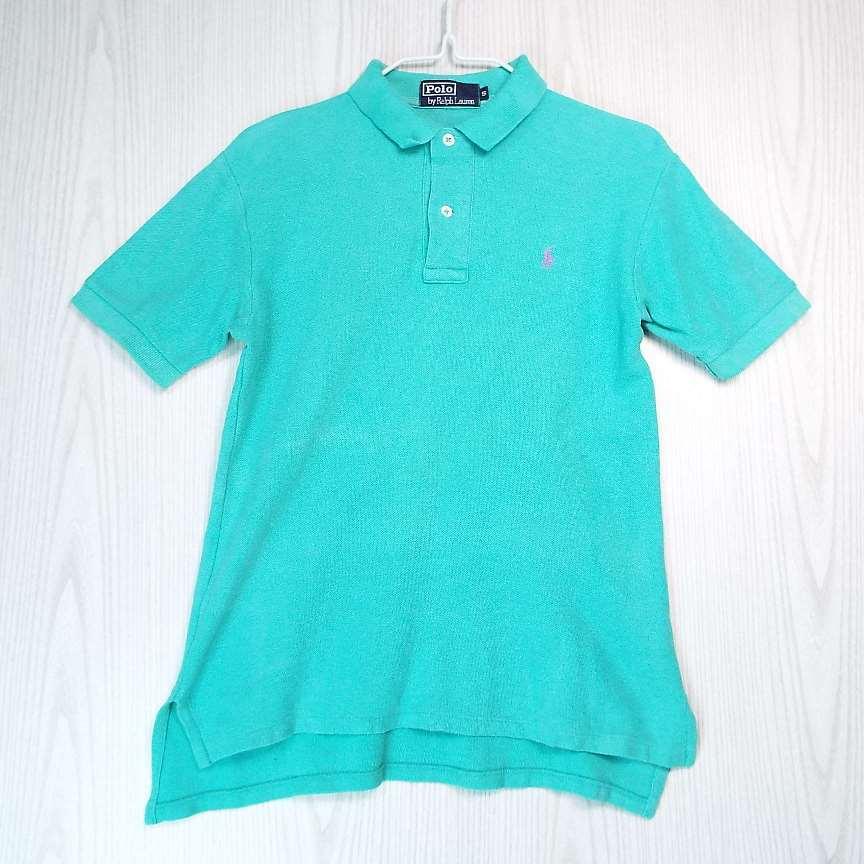 90年代物（ナイガイ製）】RALPH LAUREN ラルフローレン カノコ 鹿の子 