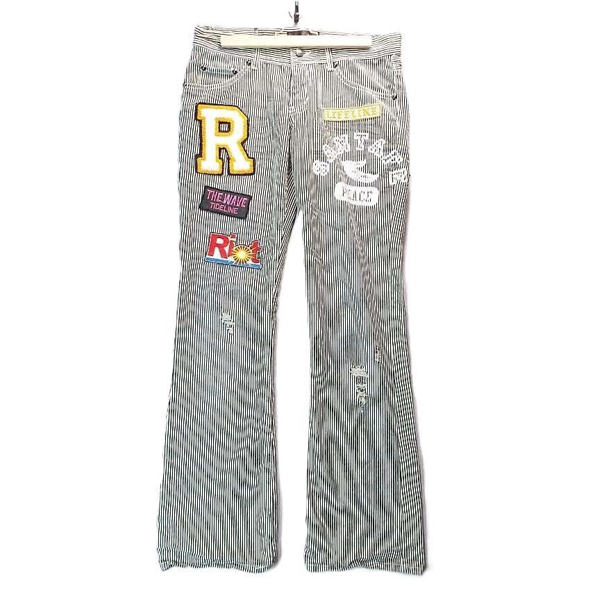 ◎ダメージデニム◎レア Section of your life Riot Jeans ライオット