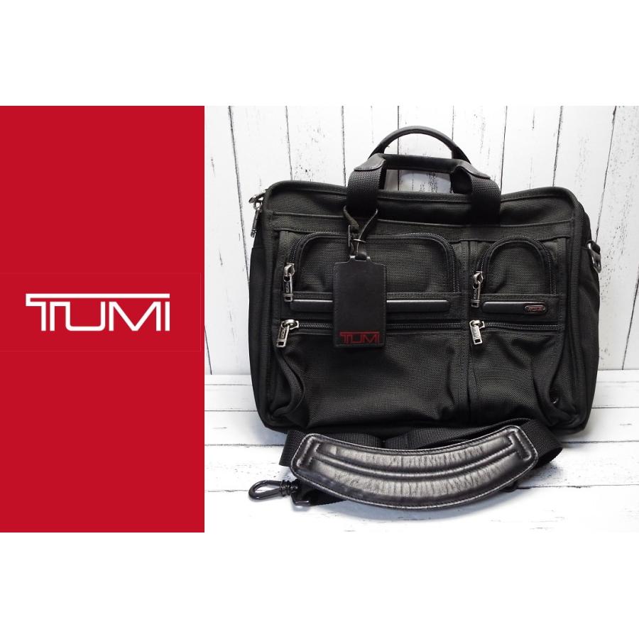 ビジネスパーソンにお勧め｜TUMI(トゥミ) Generation4.4 エクスパンダブルオーガナイザーコンピューターブリーフバック｜  ブラック黒｜型番：26141D4｜USED : 26141d4 : メンズブランド服を買うなら古着屋OVER30 - 通販 - Yahoo!ショッピング