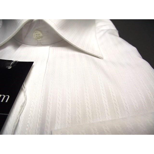 ADAM ET ROPE' 新品/長袖 アダム&イヴ 形態安定 ワイド