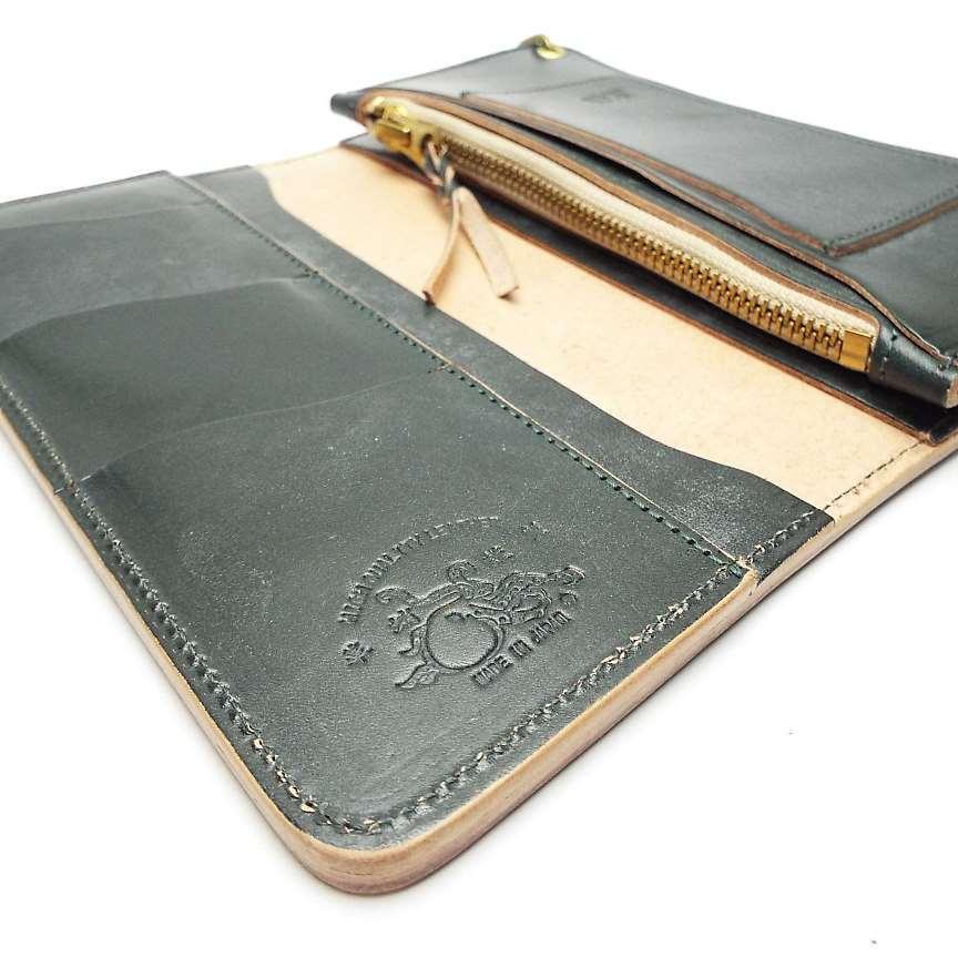 革蛸 【再入荷】【新品】#革蛸謹製 台形ロングウォレット｜ファースト 