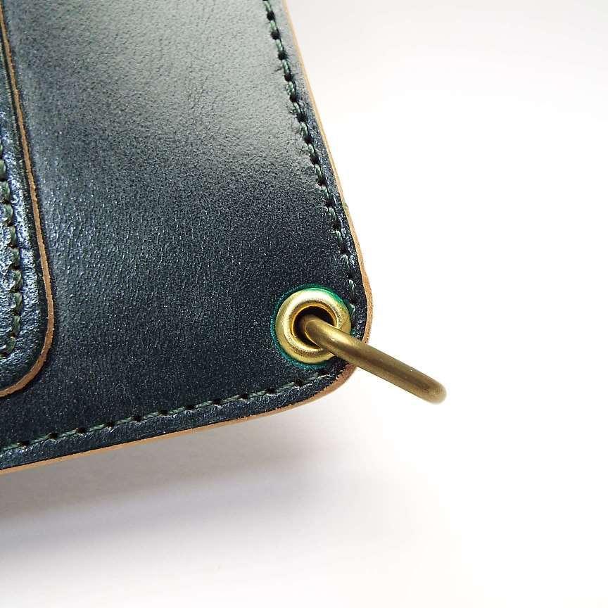 革蛸 【再入荷】【新品】#革蛸謹製 台形ロングウォレット