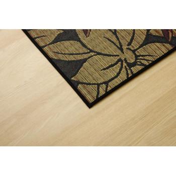 純国産 い草玄関マット 『Fなつこ』 ブラック 約70×120cm 8817770_1