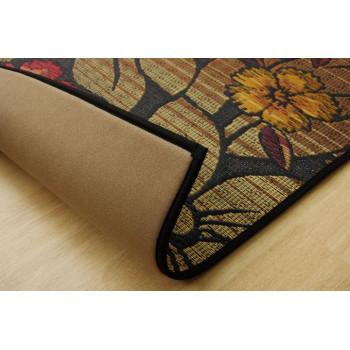 純国産 い草玄関マット 『Fなつこ』 ブラック 約70×120cm 8817770_2
