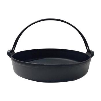 岩鋳 南部鉄器 すき焼き鍋 南部ツル付26 20039 : オーバーフラッグ