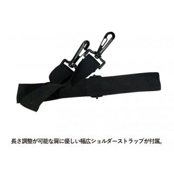 スワン SAXON 縦型ショルダーバッグ ブラック 05183 : オーバー