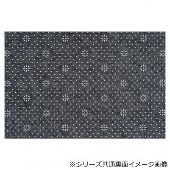 エルディア 転写プリント カーペット グリーン 2畳用 200x200cm ELDIA200GN