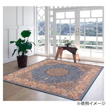 転写プリント カーペット 同心柄 2畳用 200x200cm LOTUS200