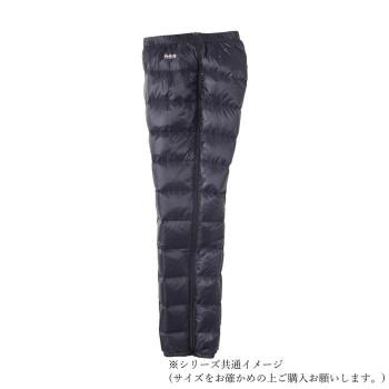 プロモンテ ダウンパンツ120(登山向) ブラック Lサイズ WD035