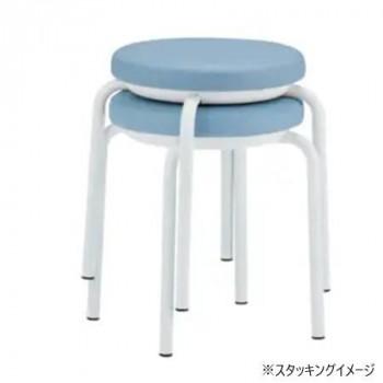 藤沢工業(TOKIO)　スツール　JBM-36TL-S ライトブルー(レザー)　5脚入_1