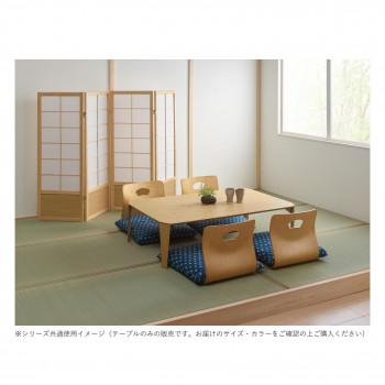 弘益 KOEKI UTILITY ローテーブル 折脚 ブラウン 1200×750×320mm LTTK1275BR_2
