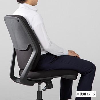 井上金庫販売 オフィス用 ハイバック チェア ブラック LUX-39 BKの画像