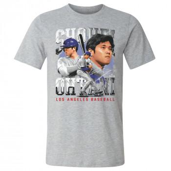 MLB 大谷翔平 ドジャース グラフィック Tシャツ XLサイズ グレー 500LEVEL大谷翔平Tシャツ グレーXL : オーバーフラッグ - 通販 - Yahoo