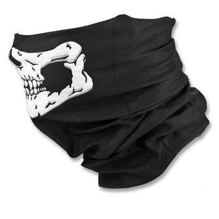 スカル フェイスマスク ネックウォーマー防寒 防風 風除け 登山 秋冬