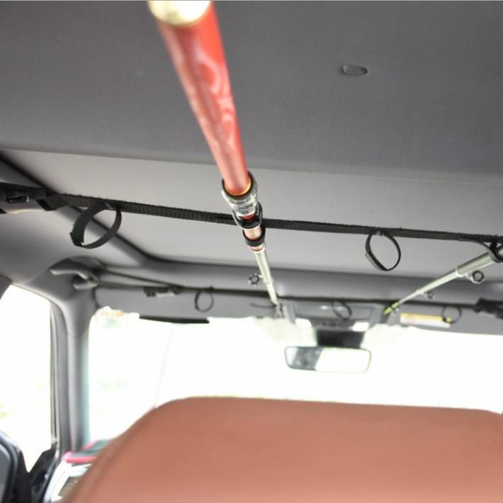 車両釣り竿ホルダー収納ラック 車釣り竿ホルダー 旅行釣り用カーキャンプアクセサリー アウトレット 送料無料