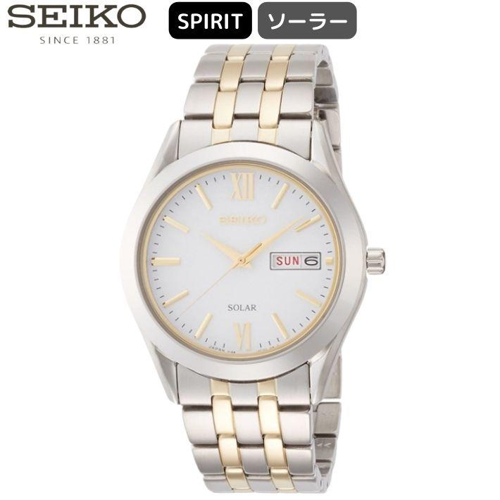 セイコー スピリット SBPX085 ソーラー メンズ 腕時計 ホワイト｜overfrag-shop｜03