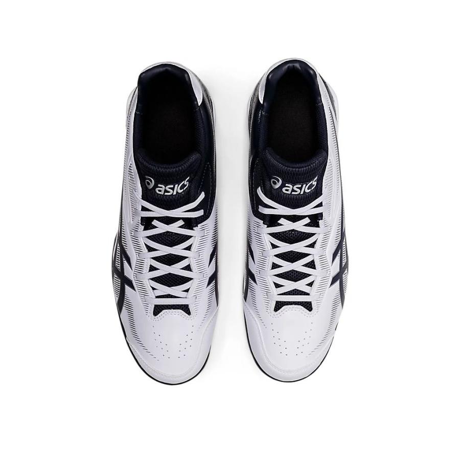 アシックス asics 1123A033 STAR SHINE 3 FWベースボール シューズ(ユニ) ホワイト/ネイビー｜overfrag-shop｜06