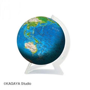 【未開封 希少】やのまん 3D球体パズル 地球儀 1500ピース 廃盤品 やのまん 3D球体パズル 天体 3Dブルーアース2・地球儀・540P 2054-110