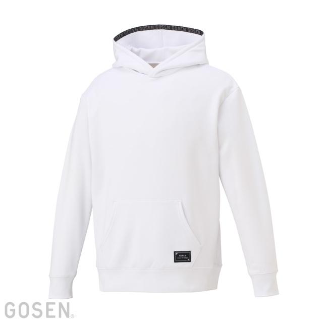 GOSEN ゴーセン GOSEN W2542 裏起毛ストレッチパーカー テニス・バドミントン アパレル メンズ・ユニ ホワイト オーバーフラッグスポーツ - 通販 - Yahoo ショッピング