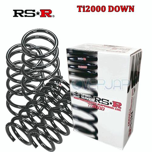 RSR - 【1台分前後仕かける】 T931TW TI2000 DOWN ダウンサス トヨタ ヴォクシー ZWR80W 2017/11〜 2ZR-FXE 1800 HV FF