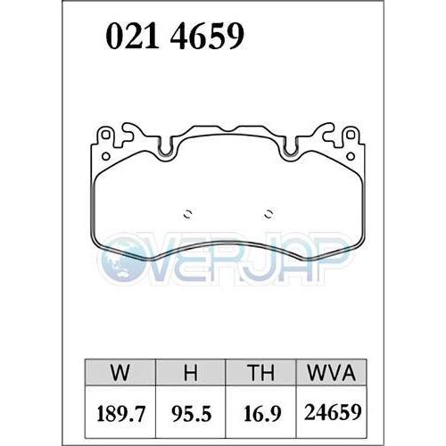 専用ご確認 X0214659 / 0255720 DIXCEL Xタイプ ブレーキパッド 1台分セット