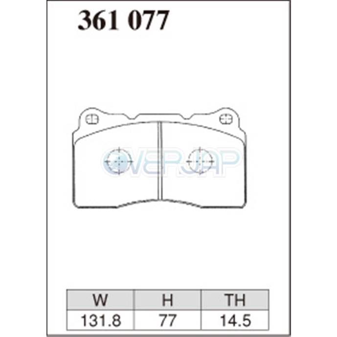 DIXCEL - S361077 / 325499 S印字機 うち切りパッド 1台分仕かける トヨタ GR86 ZN8 2021/10〜 option Brembo用 (RZ/SZ)