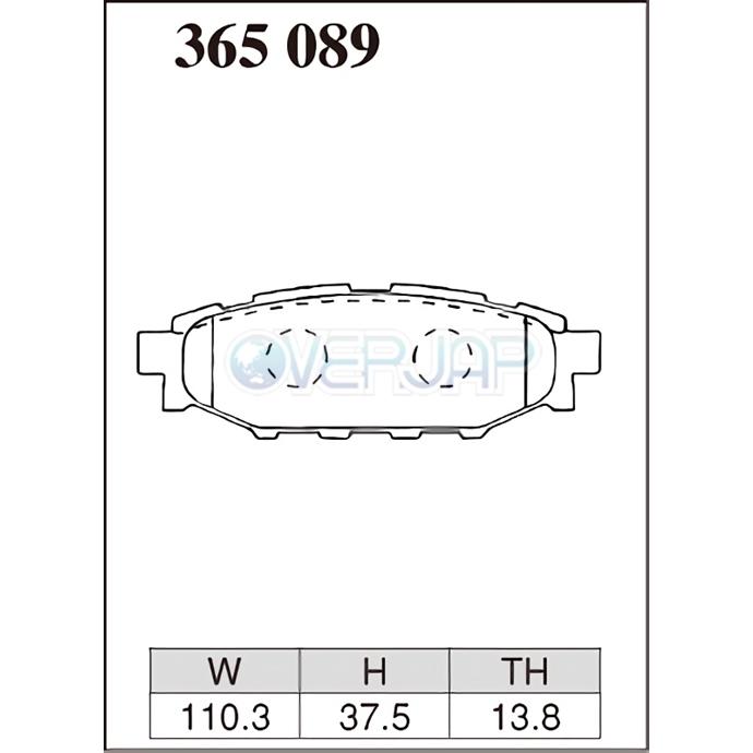 DIXCEL（ディクセル） Z361075 / 365089 DIXCEL Zタイプ ブレーキ