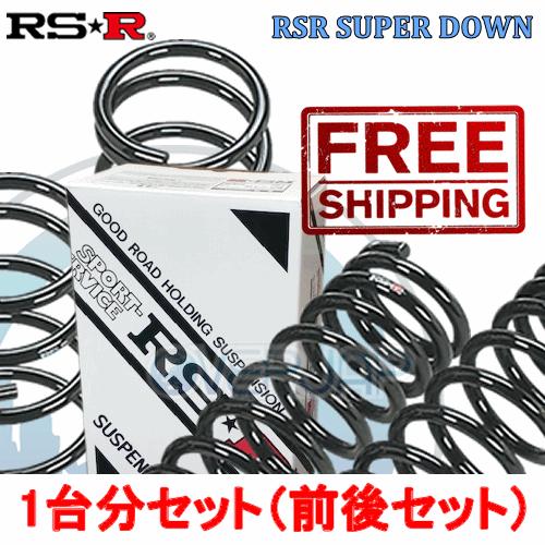 H666S RSR RSR SUPER DOWN ダウンサス ホンダ オデッセイ RA6 1999/12
