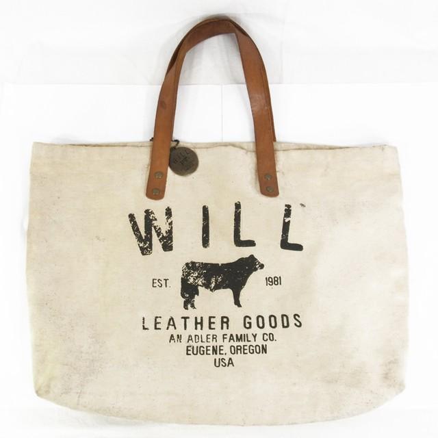 中古 ウィルレザー Will Leather Goods トートバッグ 麻 メンズ レディース オーバーラップヤフー店 通販 Yahoo ショッピング