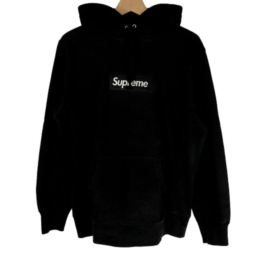 中古 Supreme シュプリーム Box Logo Hooded Sweatshirt Pullover パーカー ボックスロゴ M 国内正規 16aw 黒 Black メンズ レディース Overlap Marcydorn 通販 Yahoo ショッピング
