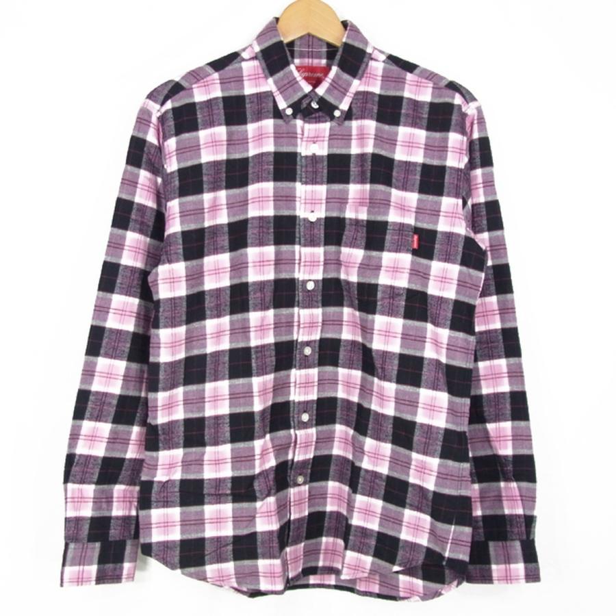 中古 Supreme シュプリーム チェックシャツ Flannel Shirt フランネルシャツ S 国内正規 ピンク Pink メンズ レディース Overlap Marcydorn 通販 Yahoo ショッピング