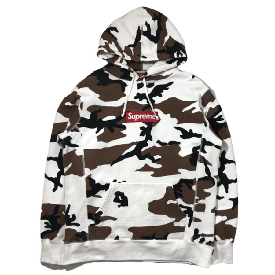 supreme box logo hooded sweatshirt camo