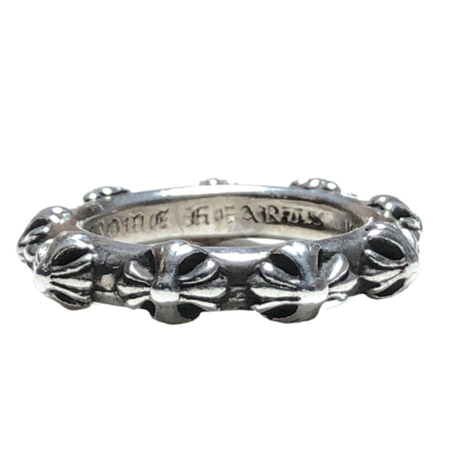 中古 クロムハーツ Chrome Hearts リング クロスバンドリング 24号 Cross Band Ring 指輪 シルバー メンズ レディース Overlap Marcydorn 通販 Yahoo ショッピング