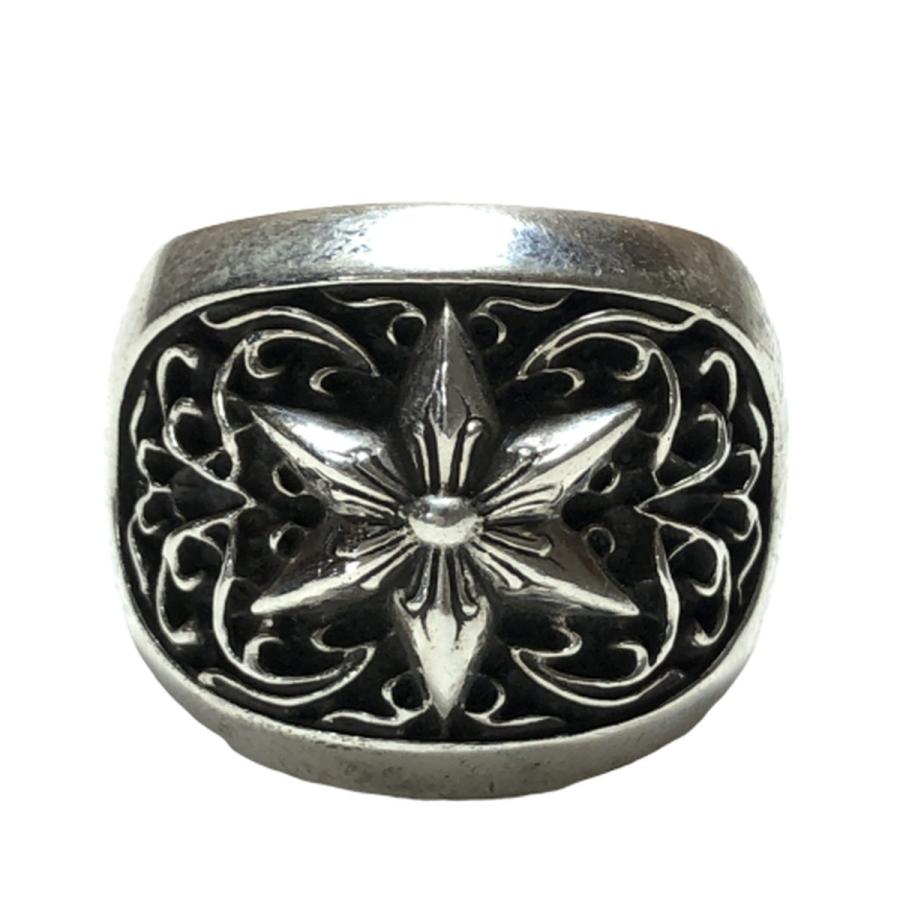 中古 クロムハーツ Chrome Hearts リング クラシックオーバルスター 27号 原本付属 Classic Oval Star Ring 指輪 シルバー メンズ レディース Overlap Marcydorn 通販 Yahoo ショッピング