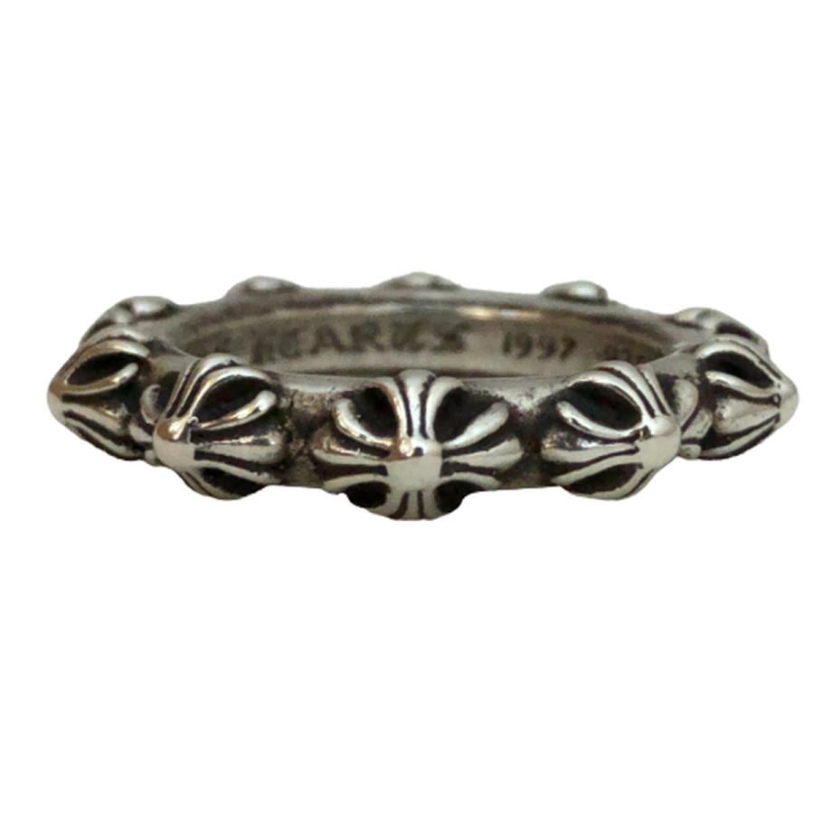 中古 クロムハーツ Chrome Hearts リング クロスバンドリング 24号 Cross Band Ring 指輪 シルバー メンズ レディース Overlap Marcydorn 通販 Yahoo ショッピング