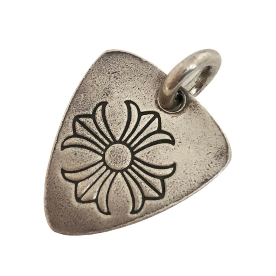 中古 クロムハーツ Chrome Hearts ネックレス ギターピック ペンダント トップ シルバー メンズ レディース オーバーラップヤフー店 通販 Yahoo ショッピング
