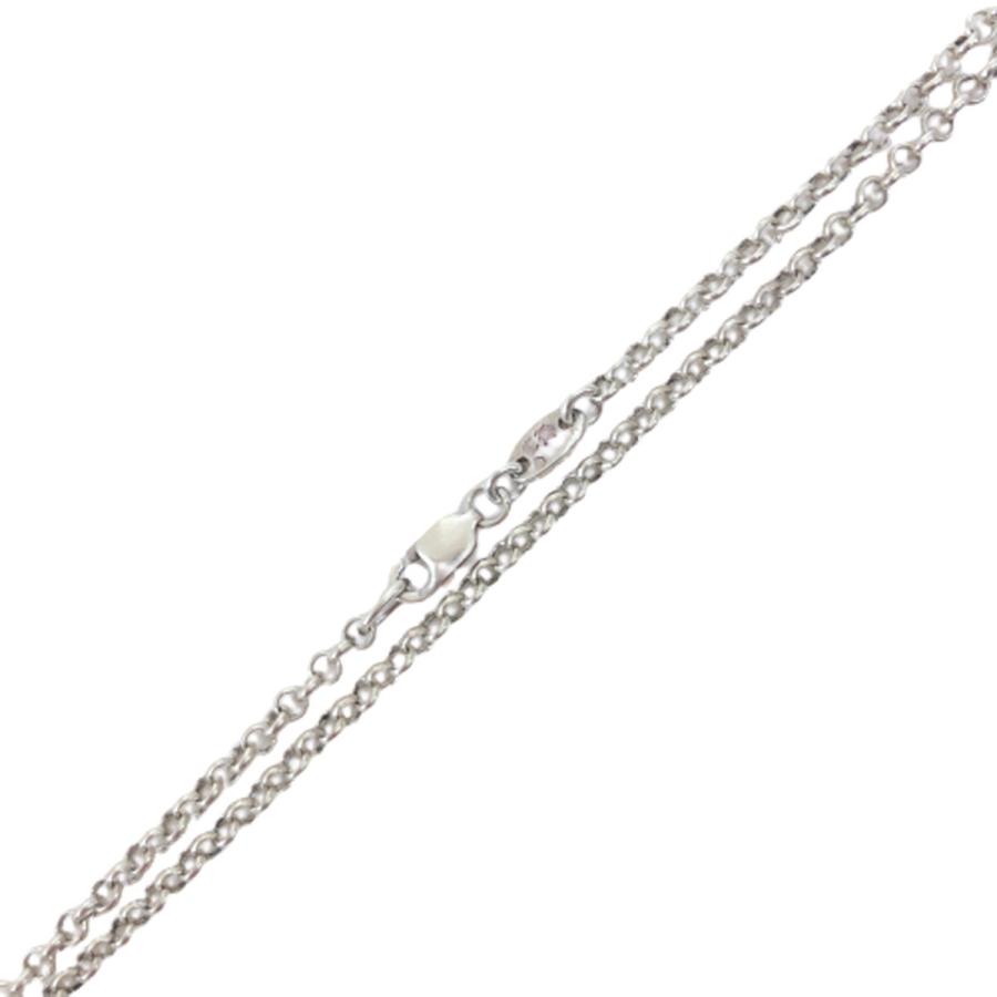 人気ブランドを 中古 クロムハーツ Chrome Hearts ネックレス ネックロールチェーン 22インチ 約 56cm Neckchain R22 ペンダント トップ シルバー メンズ レディース 正規販売代理店 Skylanceronline Com