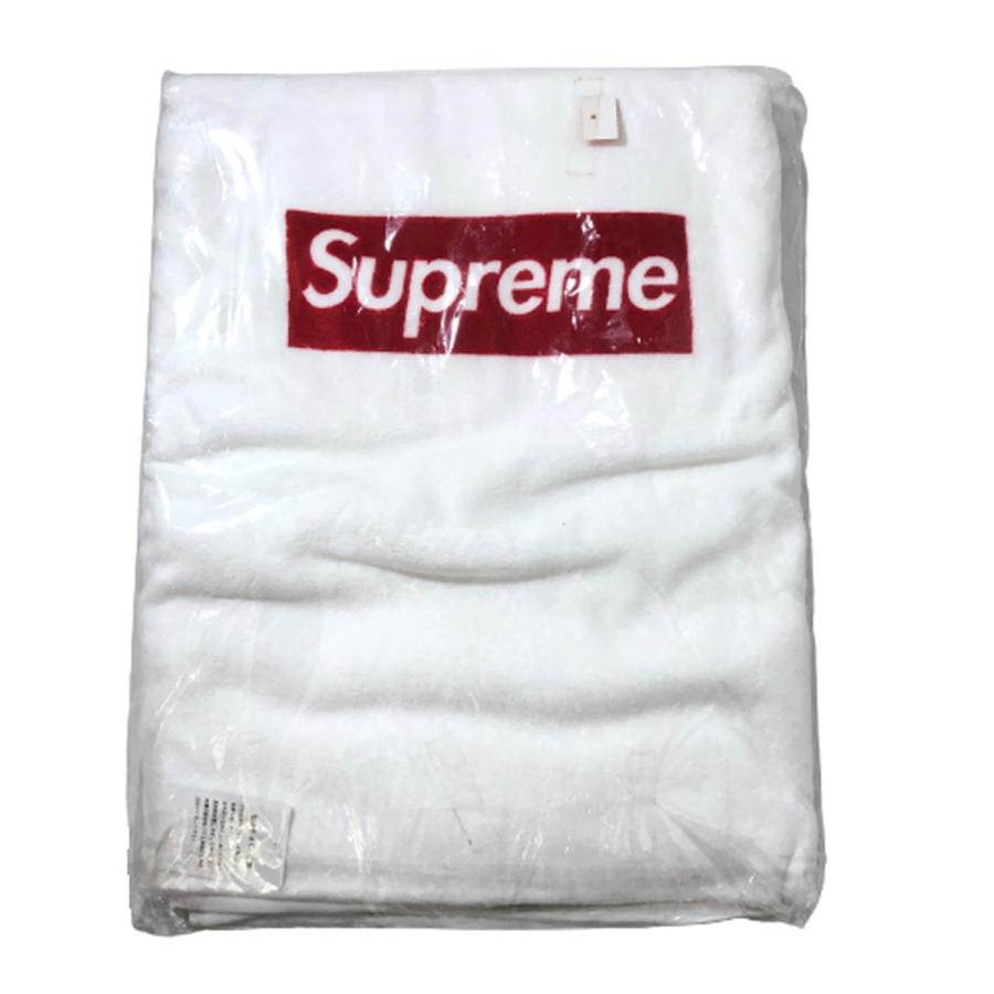 未使用品 Supreme シュプリーム Box Logo Beach Towel ビーチタオル ボックスロゴ バスタオル 半タグ 14ss 白 周年 ホワイト th メンズ 中古 オーバーラップヤフー店 通販 Yahoo ショッピング