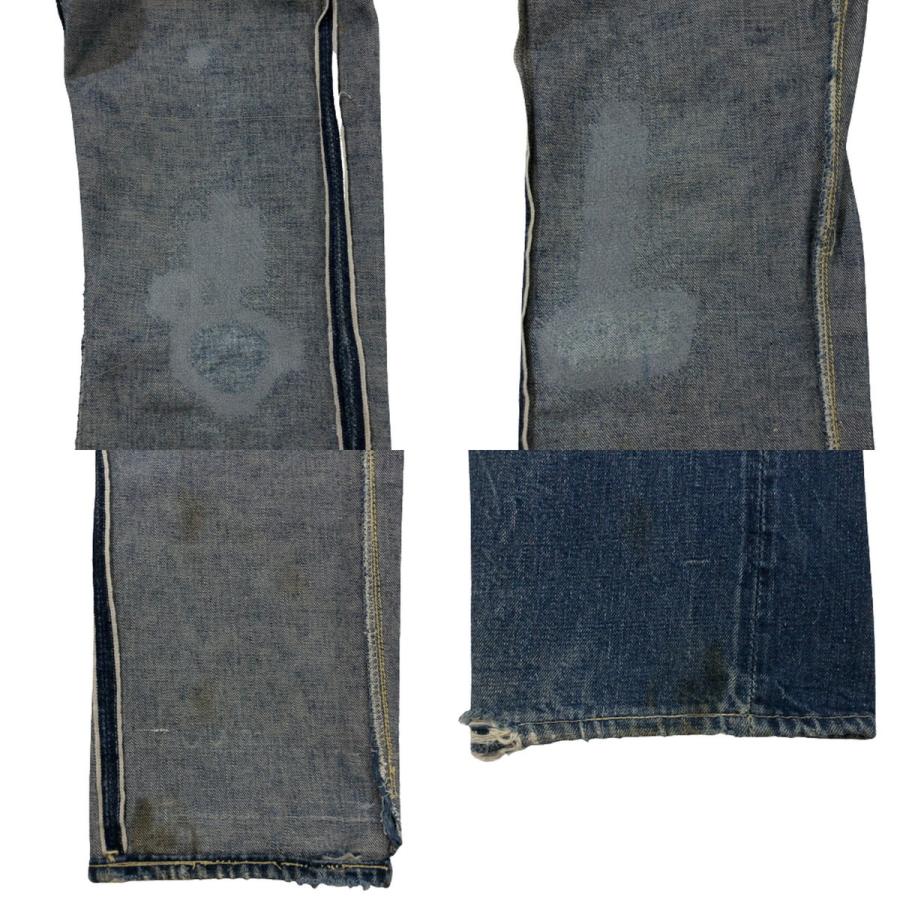 【中古】LEVI'S リーバイス 503xx デニム ヴィンテージ 50年頃 革パッチ 47モデル W27 片面タブ期 メンズ レディース｜overlap｜09