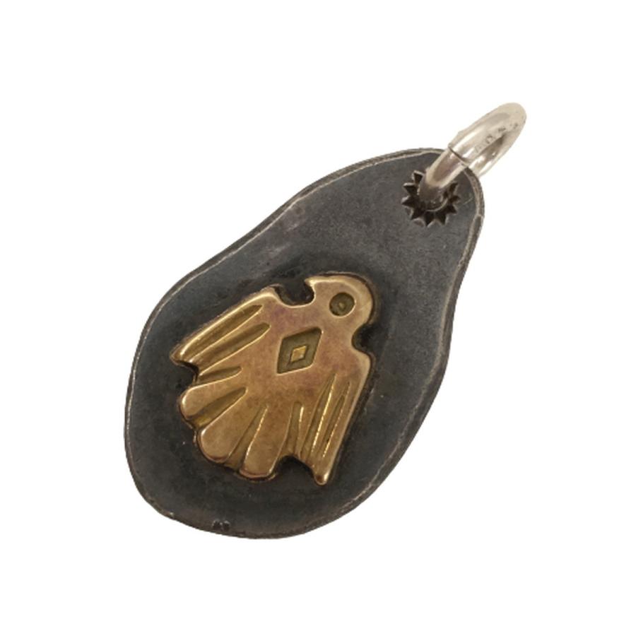 中古】goro's ゴローズ 印台 K18 イーグルメタル OLD オールド